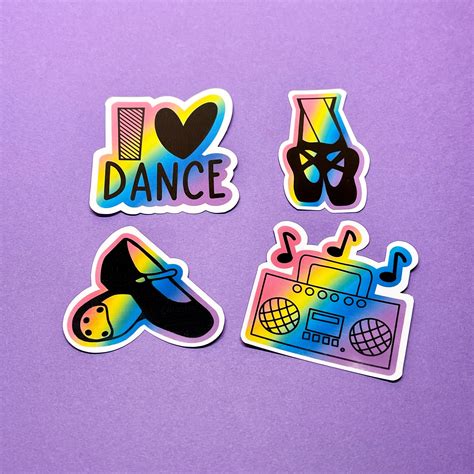 dancing stickers